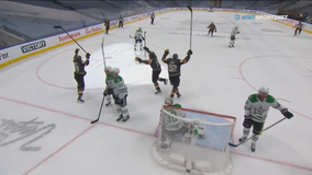 Golden Knights rally for 5-3 round-robin win over Stars