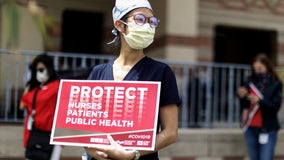 Over 200 protests held nationwide as nurses demand better protection amid the COVID-19 pandemic