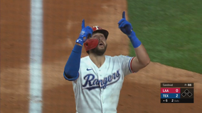 Texas ends 6-game skid 7-1 over Angels, who had won 5 in row