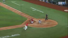 Dodgers set NL homer mark for month at 57, beat Rangers 7-2