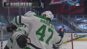 Stars' top line dominant in 5-3 win over Avs in Game 1