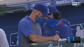 Rookies Haggerty, Lewis, Dunn lift Mariners past Rangers 4-1