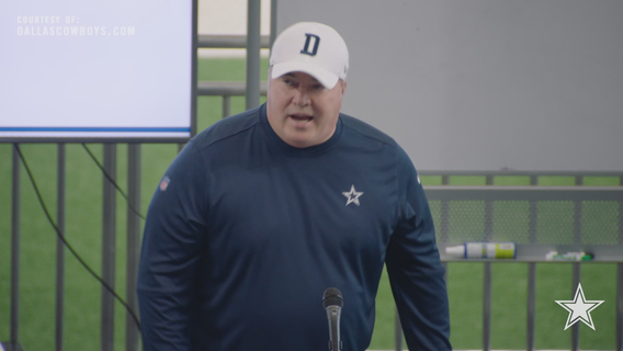 New Cowboys head coach meets with veteran players for the first time