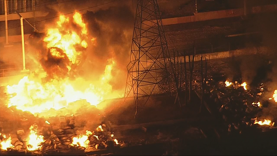 Power lines ruled out as cause of Grand Prairie industrial facility fire
