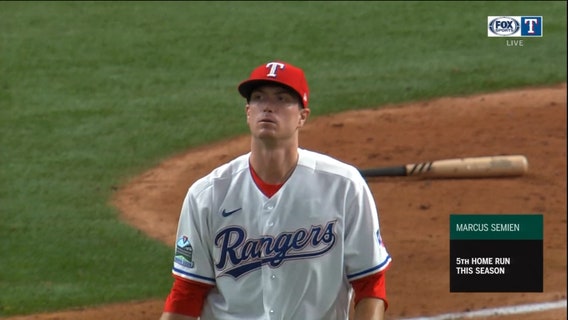 Olson, Semien homer as A's cruise to 10-3 win over Rangers