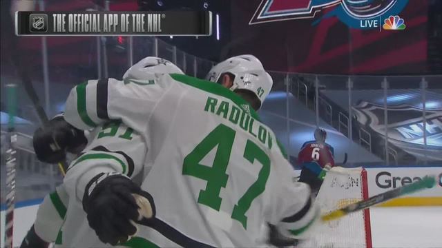 Stars' top line dominant in 5-3 win over Avs in Game 1