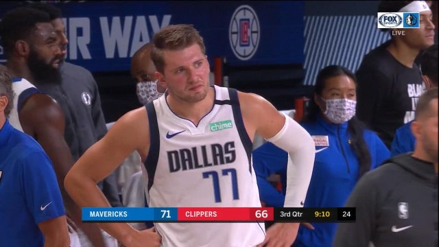 Clippers hold off Doncic, Mavs after Porzingis is tossed