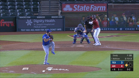 Rookie Mathisen hits 2 HRs, D-backs beat Rangers 7-3