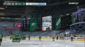 Radulov scores 31 seconds into OT, Stars beat Vegas 3-2