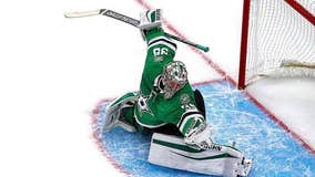 An internal issue sidelined Stars G Anton Khudobin Sunday