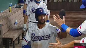 Kiner-Falefa gets 4 hits, leads Rangers over Angels 7-3