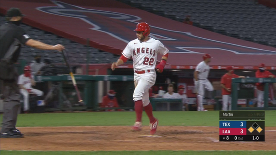 Trout, Ohtani put Angels past Rangers 4-3 for 3rd straight W