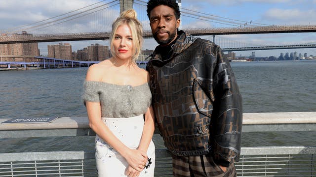 Sienna Miller reveals Chadwick Boseman paid part of her '21 Bridges' salary after parity issue