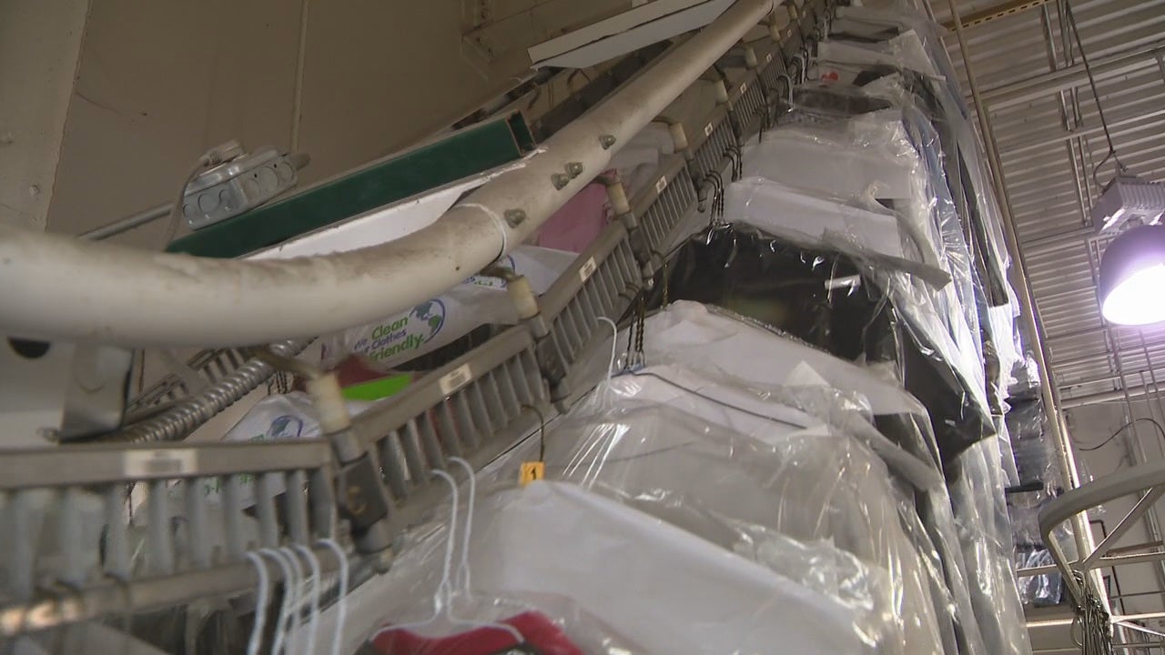 North Texas dry cleaners struggling to stay open during health pandemic