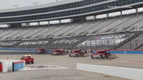 NASCAR playoff race at TMS still on hold because of rain