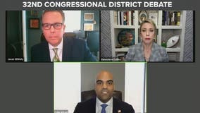 Colin Allred, Genevieve Collins debate features barbs on health care, tornado relief