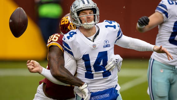 Dalton hurt, Washington defense clamps down to beat Cowboys