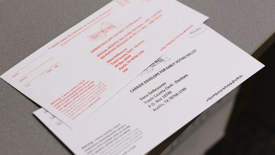 Collin County seeing notable decline in mail-in ballot requests ahead of midterm elections