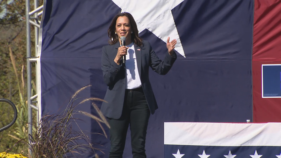 Senator Kamala Harris makes stop in Fort Worth during her trip to Texas