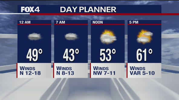 Oct. 23 overnight forecast.