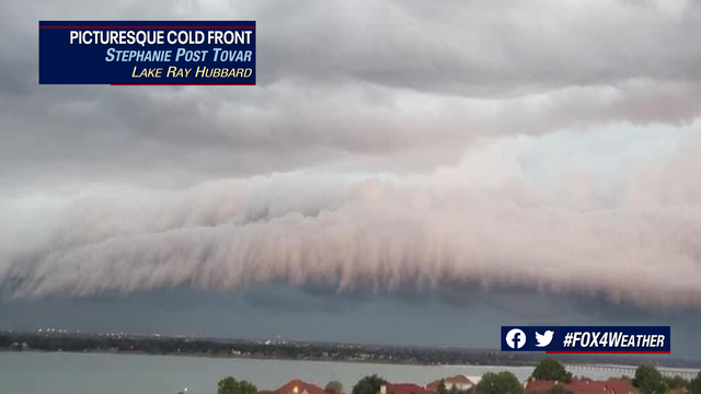 Week of cooler temperatures follows stormy morning