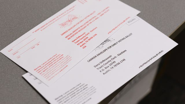 Collin County seeing notable decline in mail-in ballot requests ahead of midterm elections