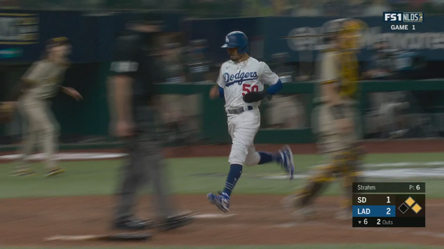 NLDS in DFW: Dodgers open series with 5-1 win over Padres