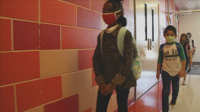 More students return to the classroom in Dallas and Fort Worth ISDs