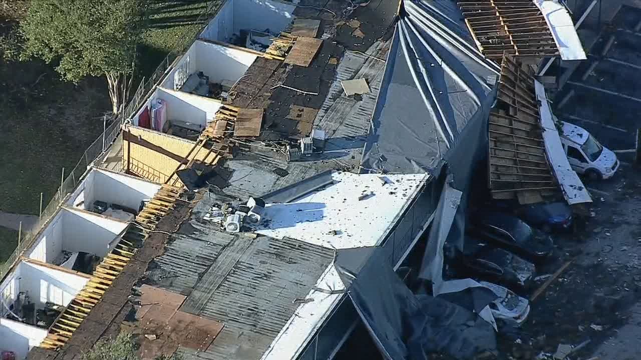 Significant damage in Arlington after EF2 tornado hits Tuesday night