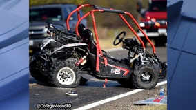 1 child killed, 5 other kids injured after their go-kart was struck by an SUV in Kaufman County