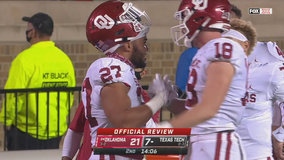 Rhamondre Stevenson has 3 TDs in return for No. 24 Oklahoma