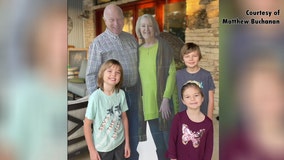 Couple sends cardboard cut-out of themselves to grandkids for holidays