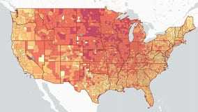 Holiday plans? Map shows real-time COVID-19 risk for gatherings, by county