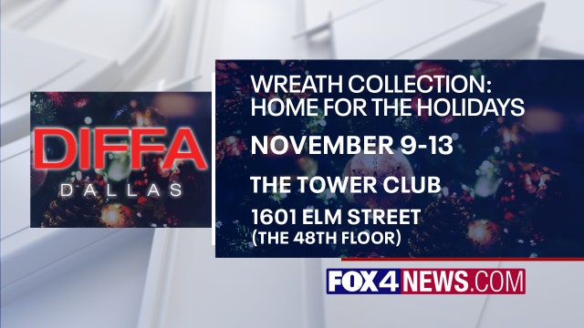 DIFFA Dallas Wreath Collection Fundraiser