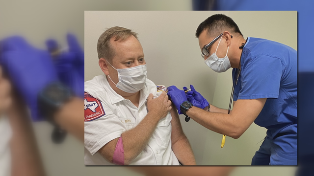 Allen fire chief reports mild side effects in Moderna vaccine trial