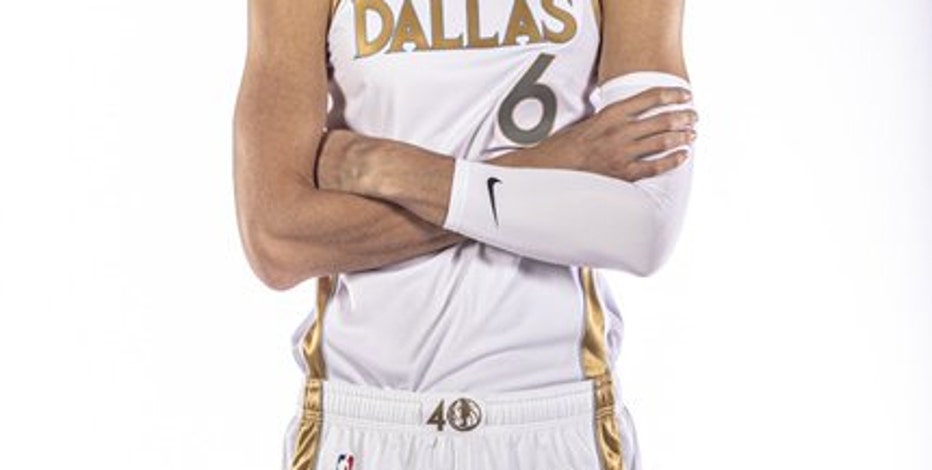 Mavericks unveil white-and-gold City Edition uniforms