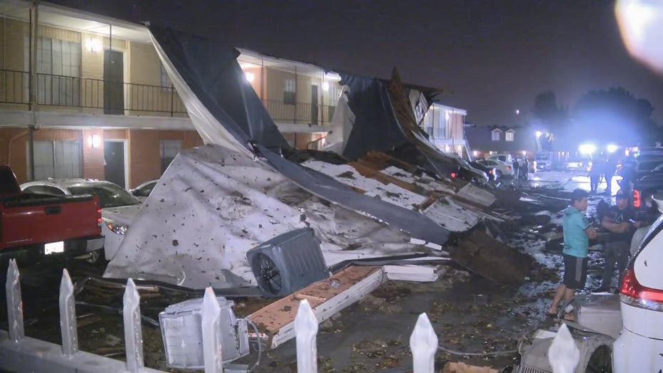 Significant damage in Arlington after EF2 tornado hits Tuesday night