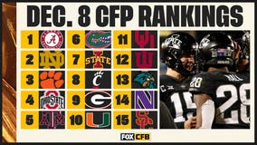 Tide, Irish, Tigers, Buckeyes hold steady atop CFP rankings