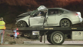 Driver in critical condition after crashing into tree in West Dallas