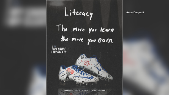 Dallas Cowboys players reveal special cleat designs to support their favorite causes