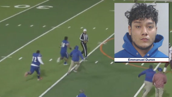 Texas football player charged for attacking referee, team won't advance to playoffs
