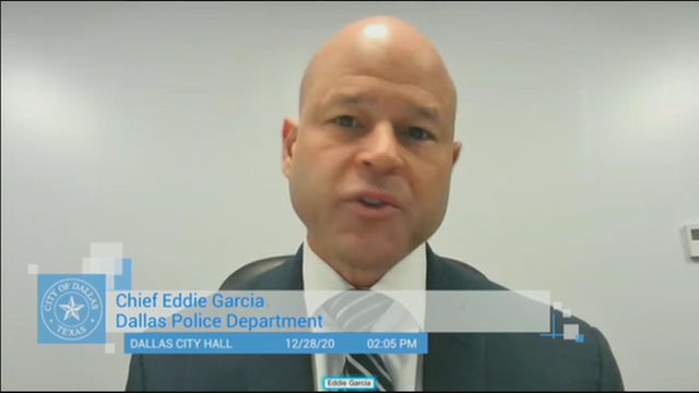 New Dallas Police Chief Eddie Garcia passes state exam to become certified Texas peace officer