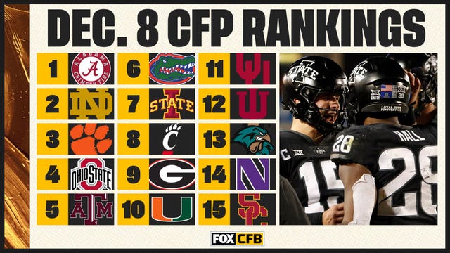 Tide, Irish, Tigers, Buckeyes hold steady atop CFP rankings