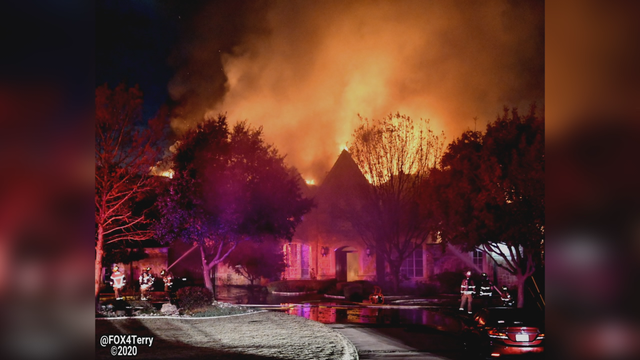 Collin County home destroyed by fire