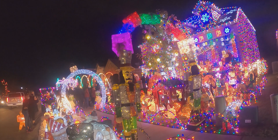 Frisco Family Continues Tradition Of Putting Up Massive Holiday Lights Display