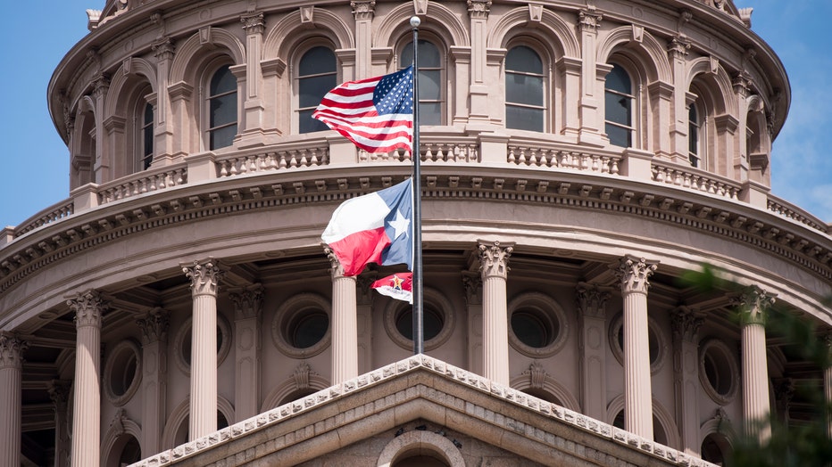 Texas State Capitol building in Austin, Texas.