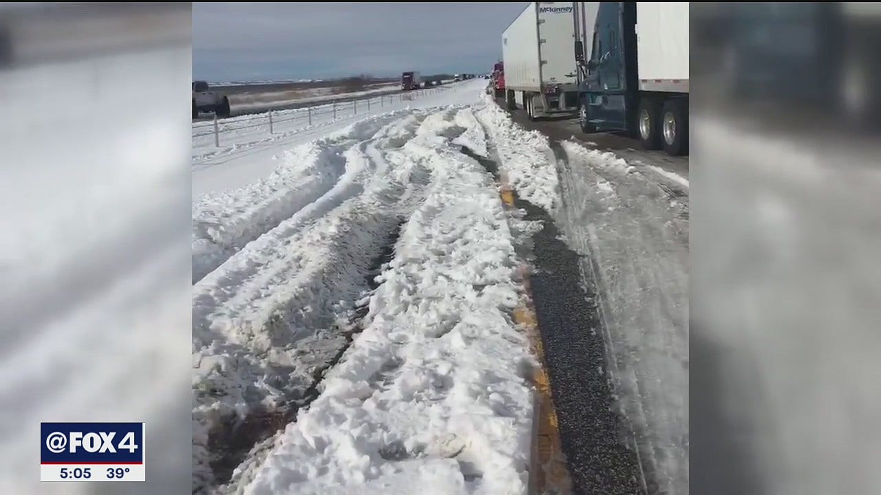 Drivers stranded on I20 in after West Texas snowstorm