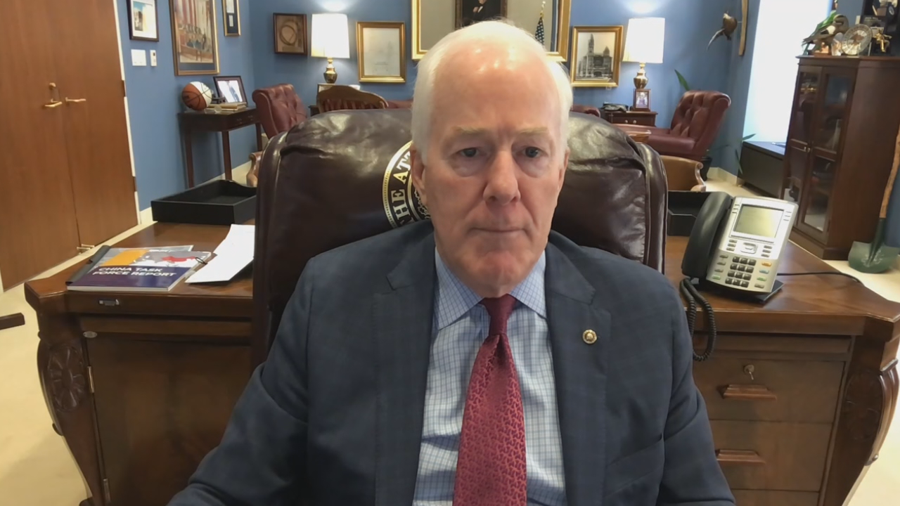 Texas Sen. John Cornyn Discusses COVID Relief Bill, New Administration ...