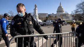 Members of Congress team up with Dallas County Judge Clay Jenkins to help Capitol Police