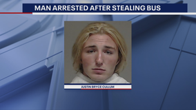 Police: Man arrested in McKinney after stealing Princeton school bus